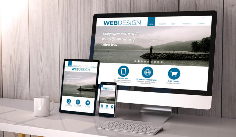 Professional business website